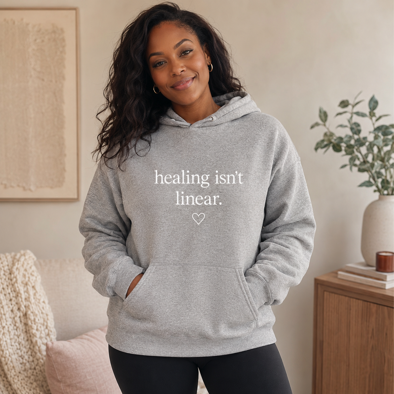 Healing Isn’t Linear™ Hoodie